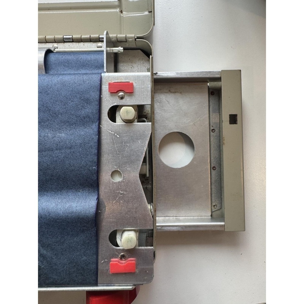 Vintage Addressograph Graphotype Metal Plate Embosser USA Manual Machine